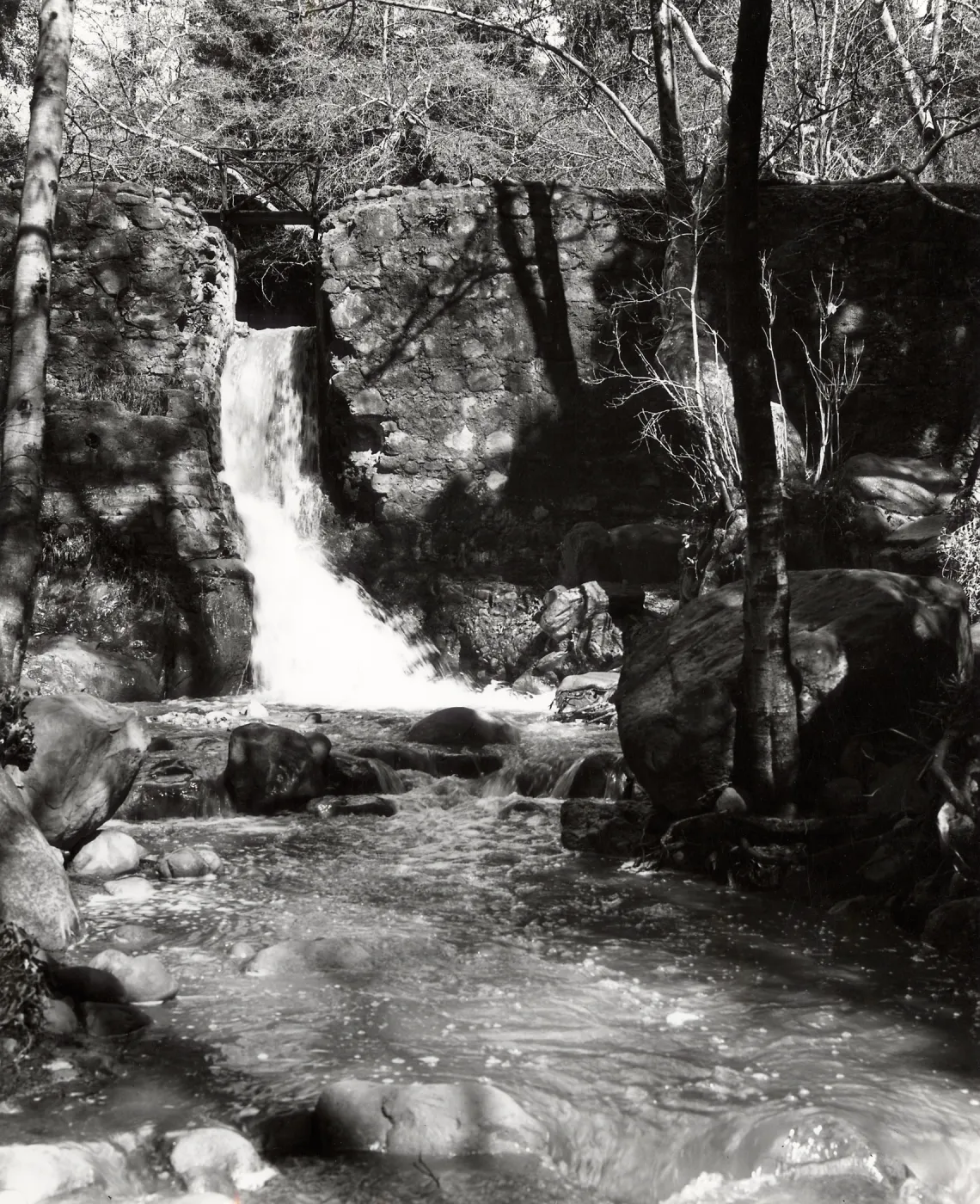 Mission Dam, SBBG before 1974