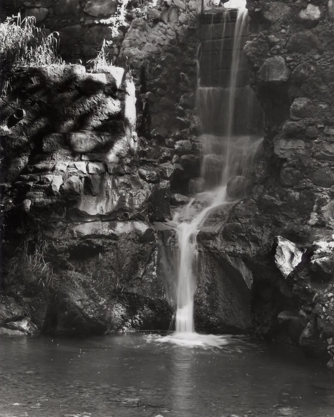 Mission Creek waterfall, Old Mission Dam