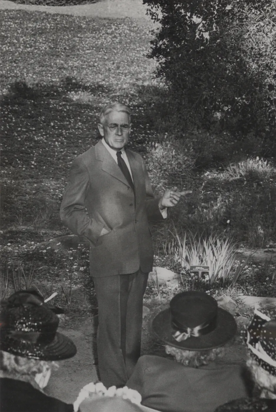 Edwin C. Jaeger, guest lecturer