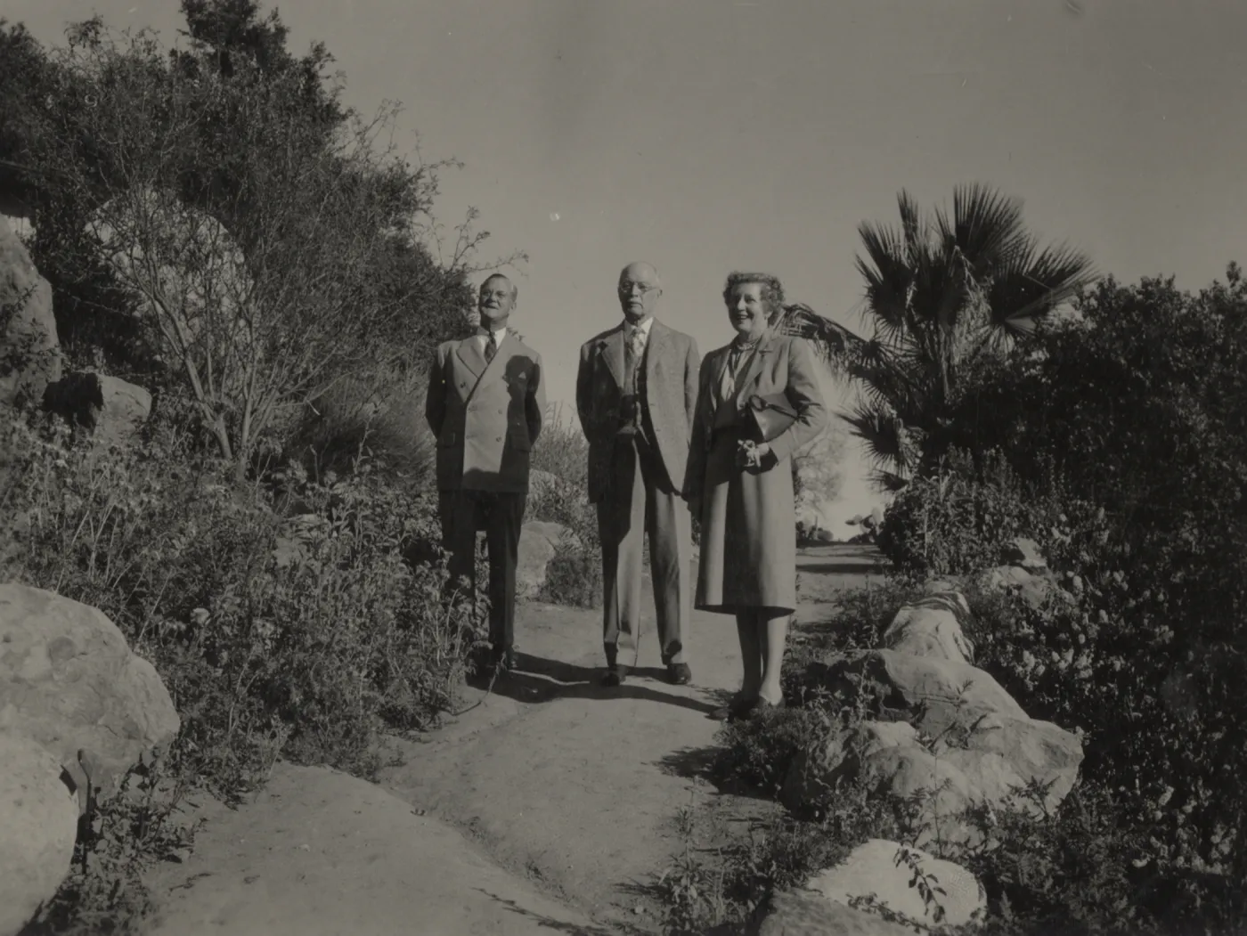 Mr. Hague, General and Mrs. Lassiter, 1945