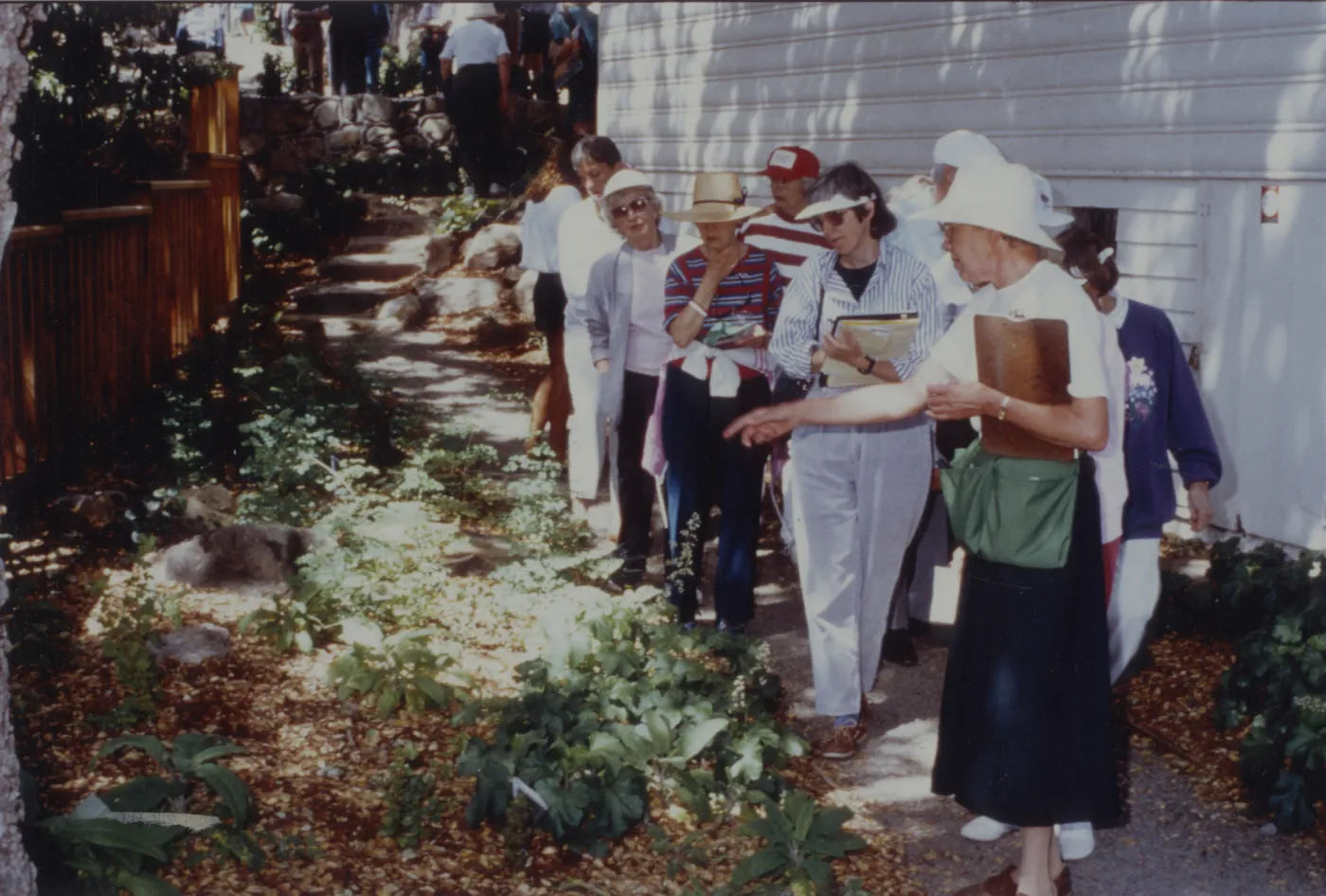 Docent tour of Home Demonstration Garden