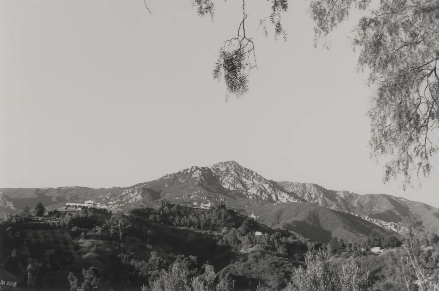 Mission Canyon and view to Arlington Peak