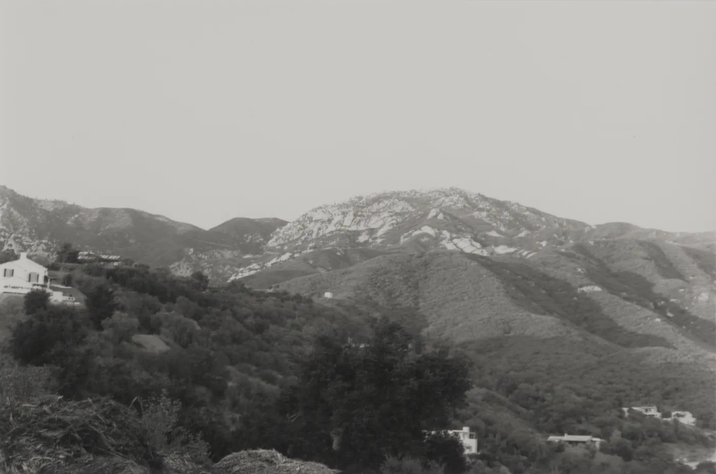 White Mountain and upper Mission Canyon 