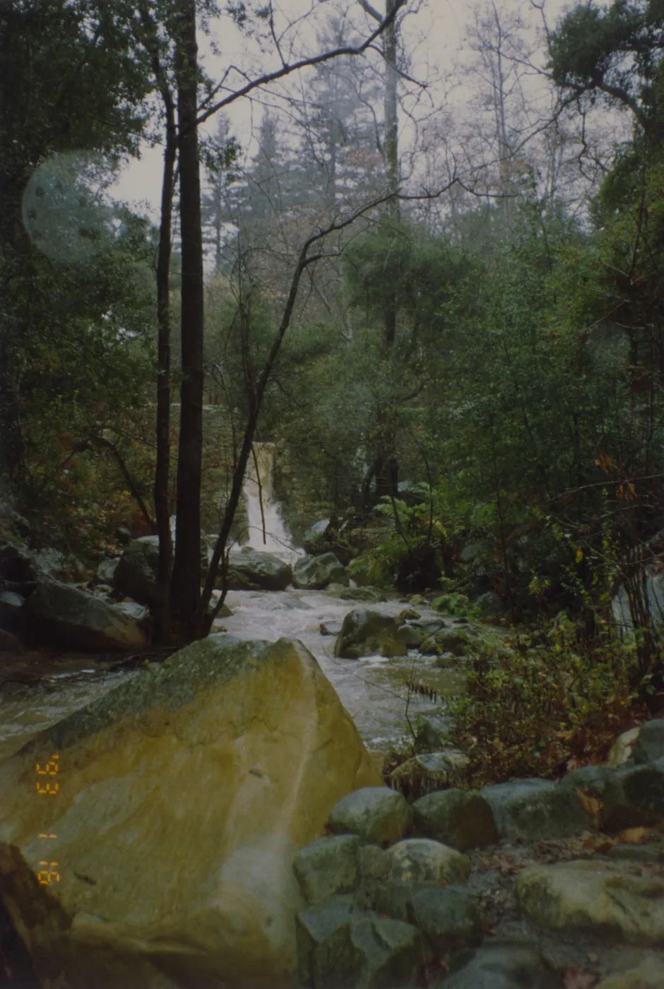Mission Creek below Mission Dam
