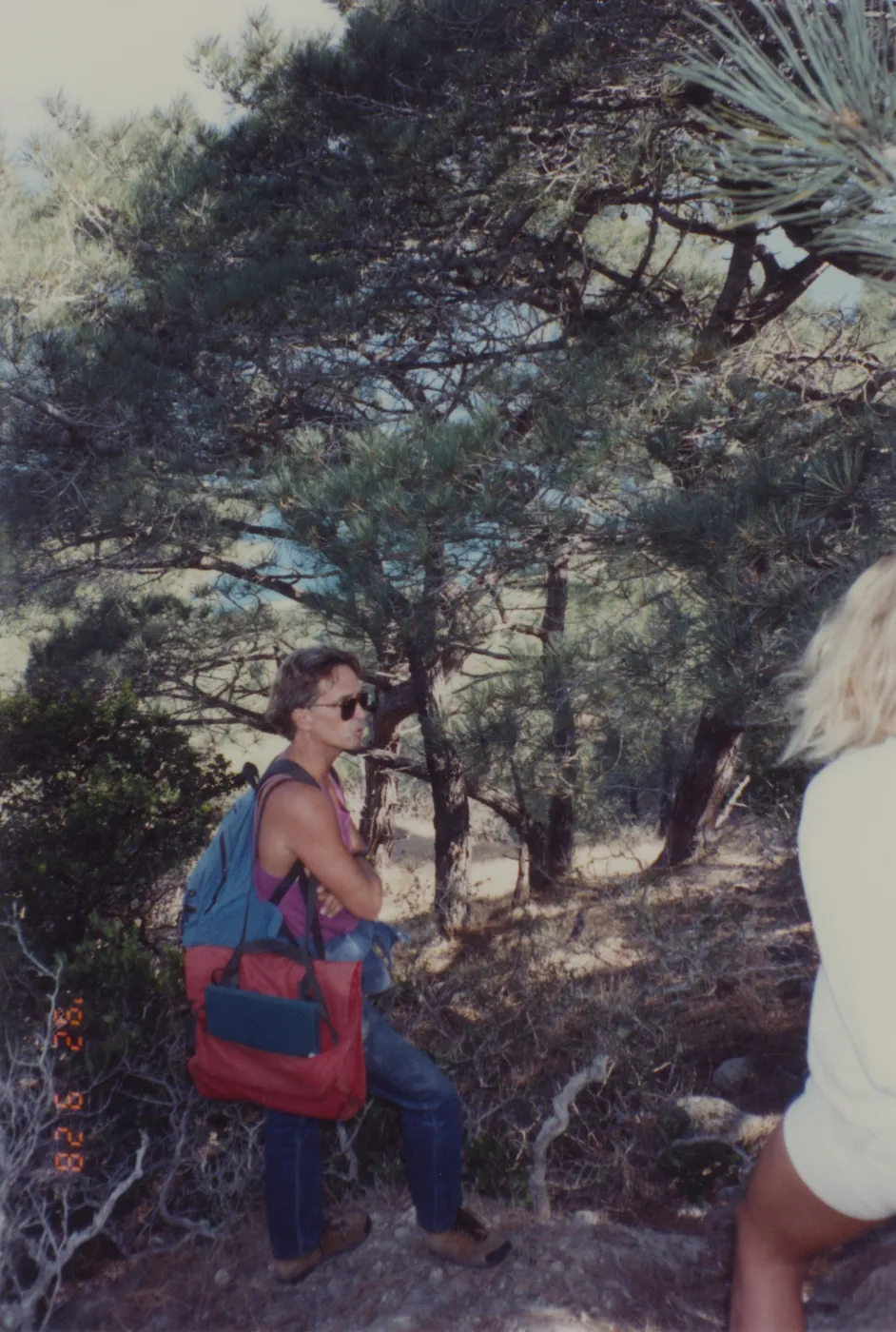 Steve Junak on Santa Rosa Island