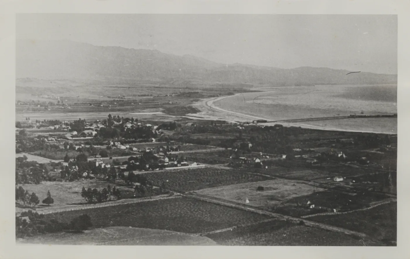 Santa Barbara and Stearns Wharf, historic