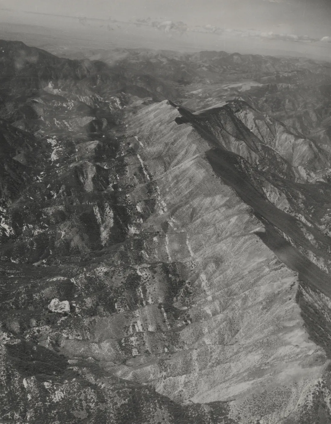 inner San Rafael Range, from the air