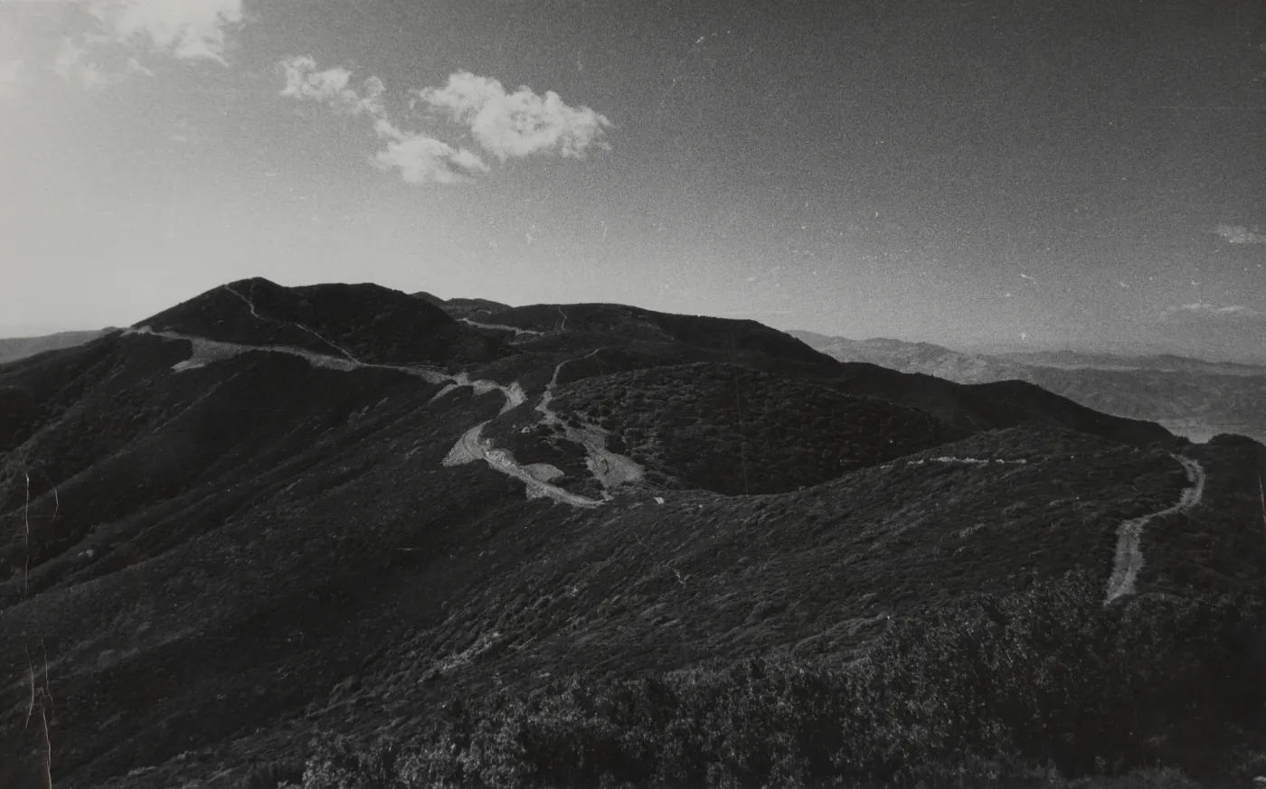 Sierra Madre ridge road