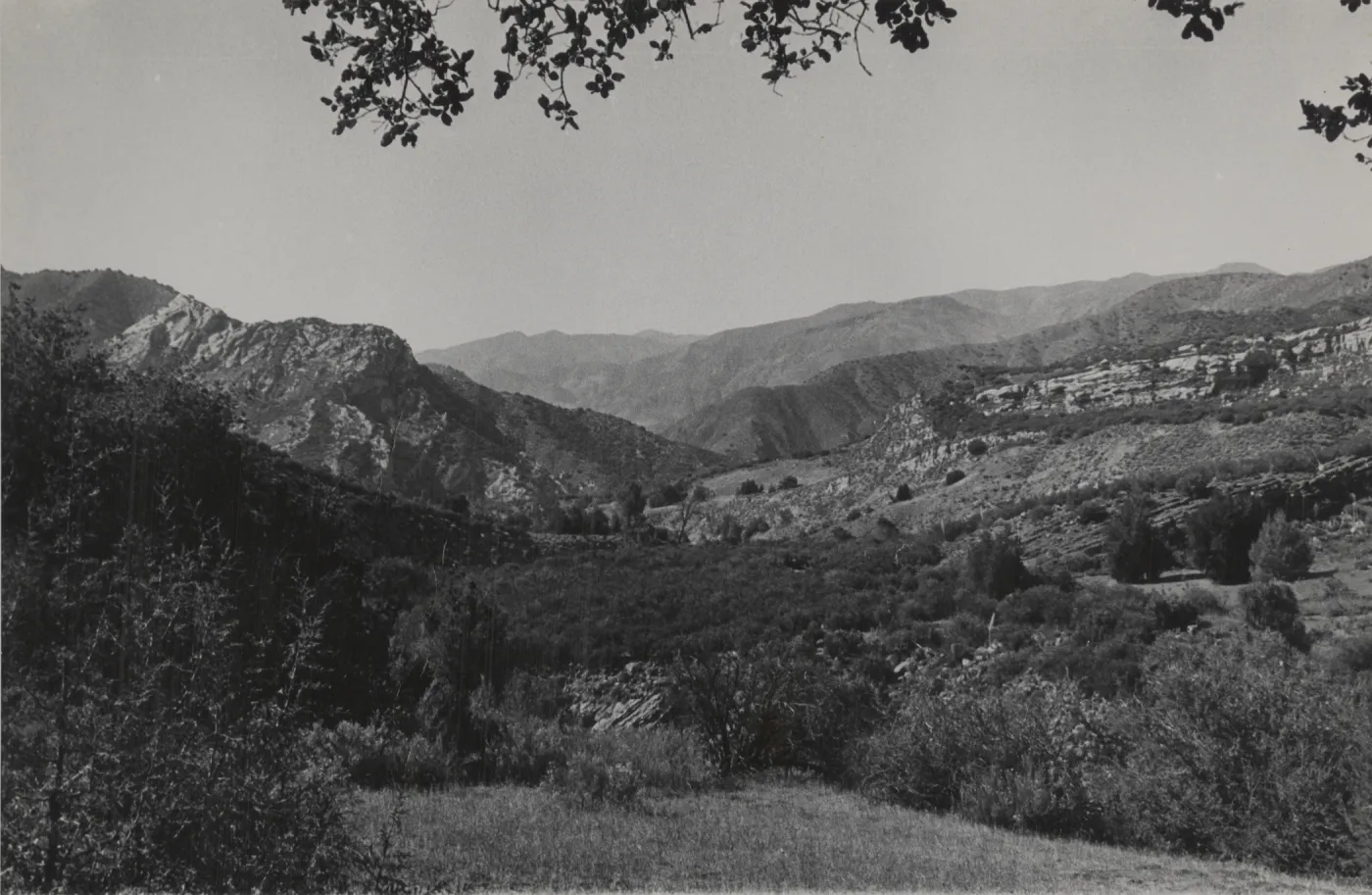 Brander(?) Canyon to Sierra Madre