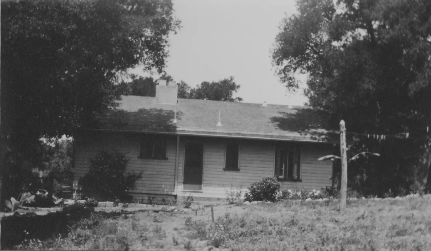 Historic photo of Hay Hill, Torocado Ranch bungalow