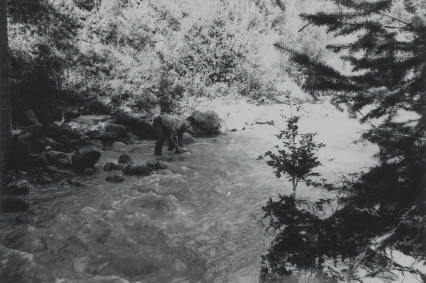 Mission Creek, flood, 1969