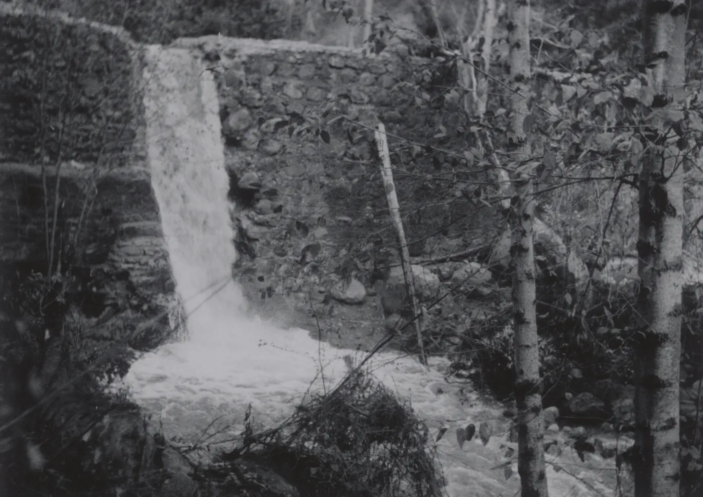 Mission Creek waterfall, Mission Dam
