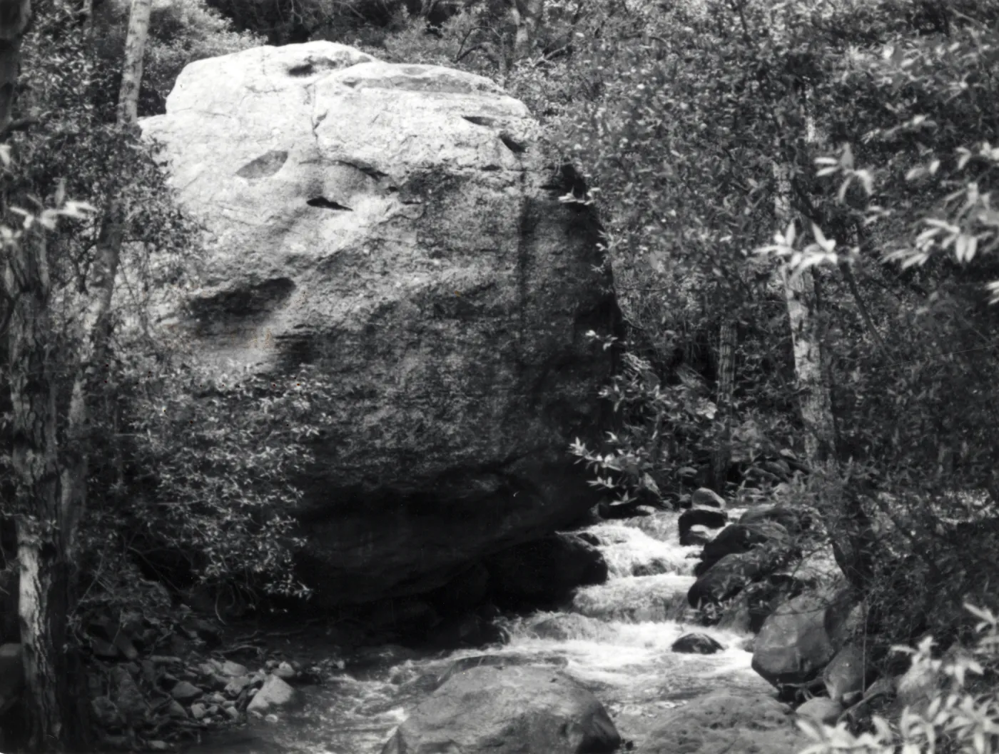 Lassiter Boulder, Mission Creek