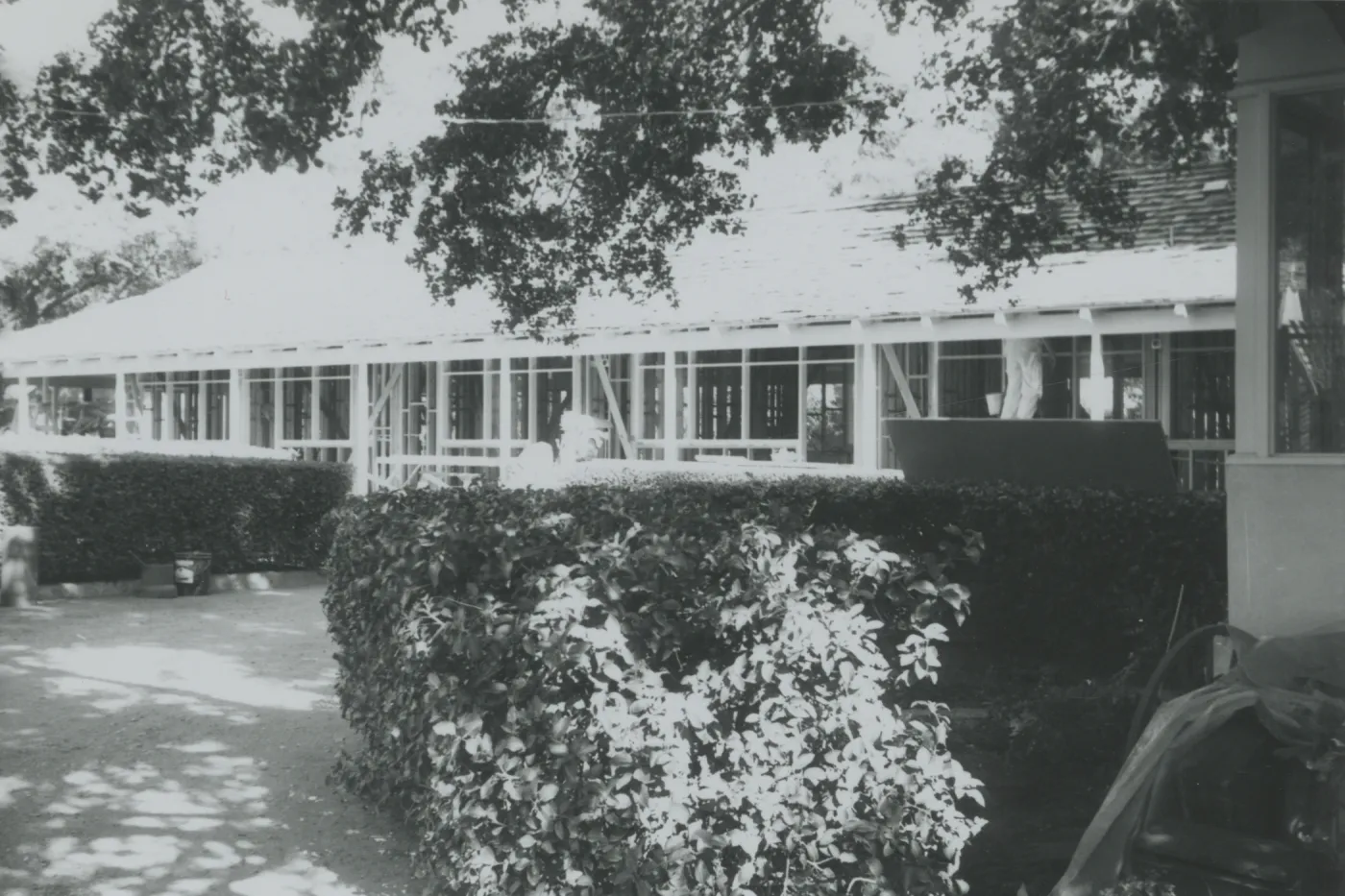 North Wing construction