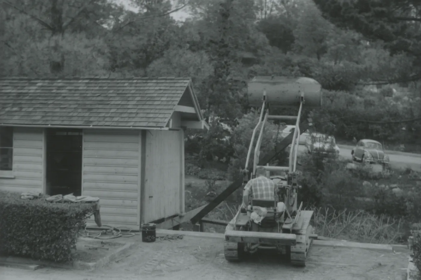 Maintenance Shed, relocation to the Hort Unit