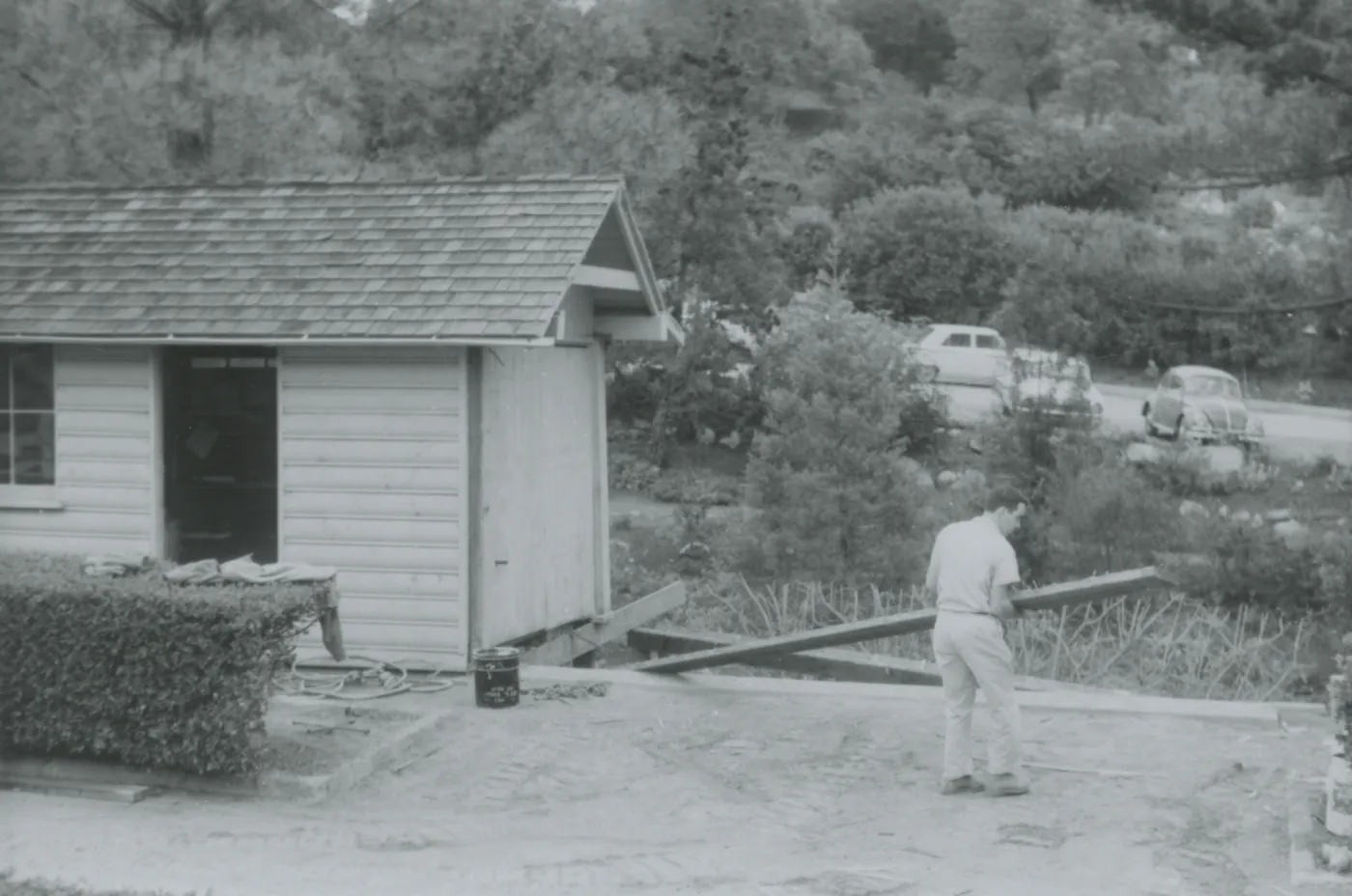 Maintenance Shed, relocation to the Hort Unit