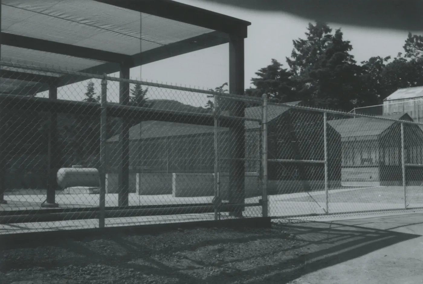 New Horticulture Unit, lath houses and shade structure