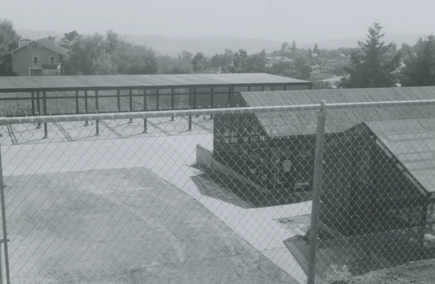 New Horticulture Unit, lath houses and shade structure