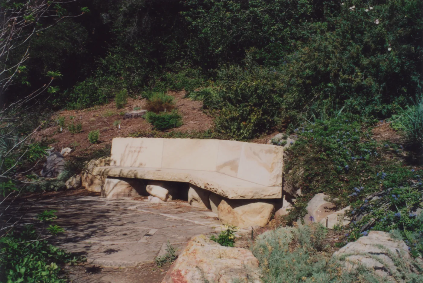 Sam Dabney Bench, 1998, Porter Trail