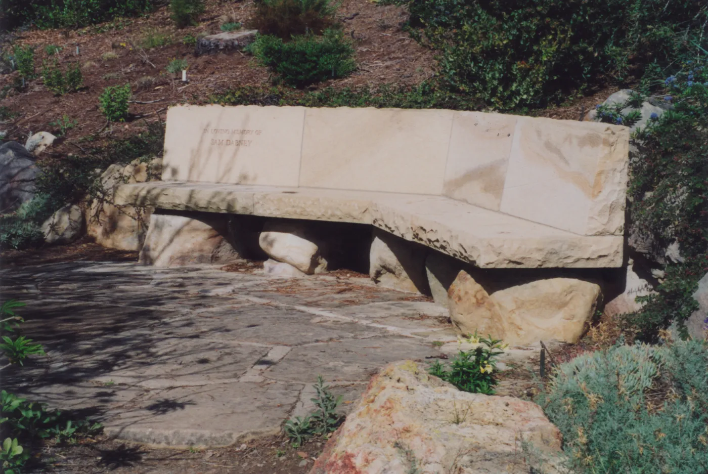 Sam Dabney Bench, 1998, Porter Trail