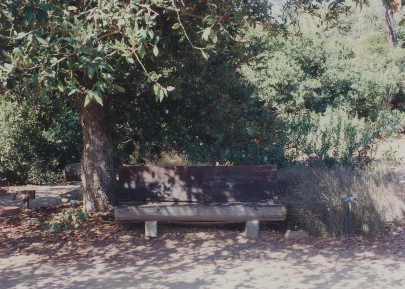 Hilton and Helen Goss Bench, 1979