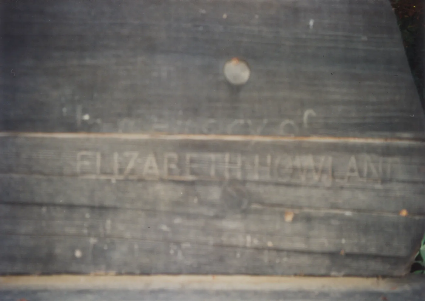Elizabeth Howland Bench, 1973, Meadow