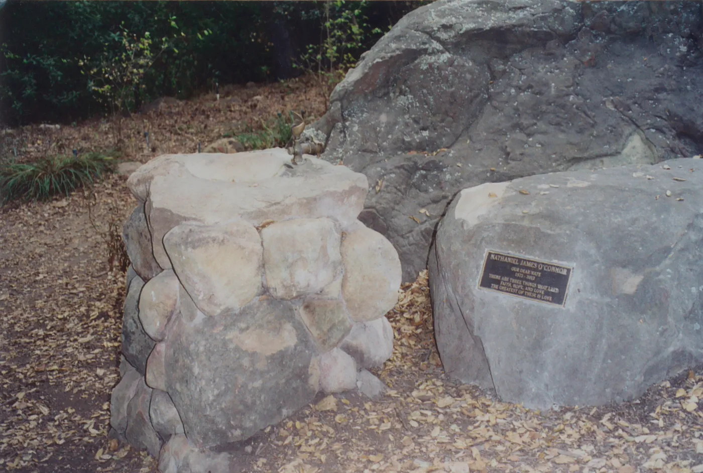 Nathaniel James O'Connor, drinking fountain, 2003