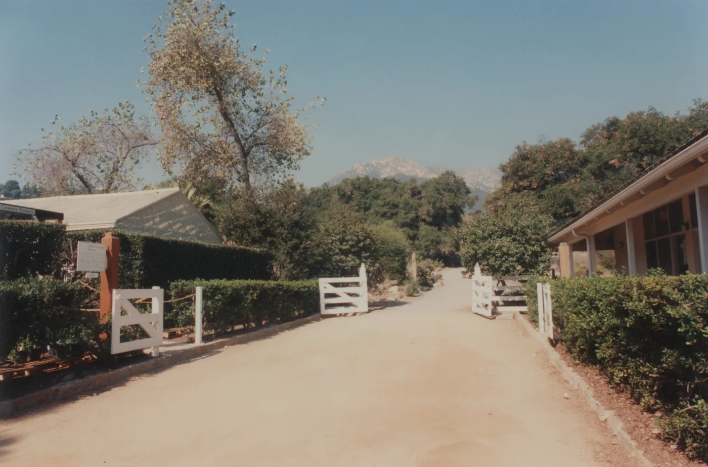 Lila Sexton Plaque, Garden Growers Nursery Entrance, Courtyard