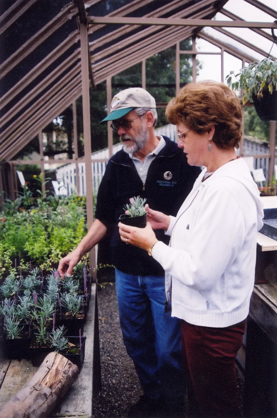 Visitors in nursery