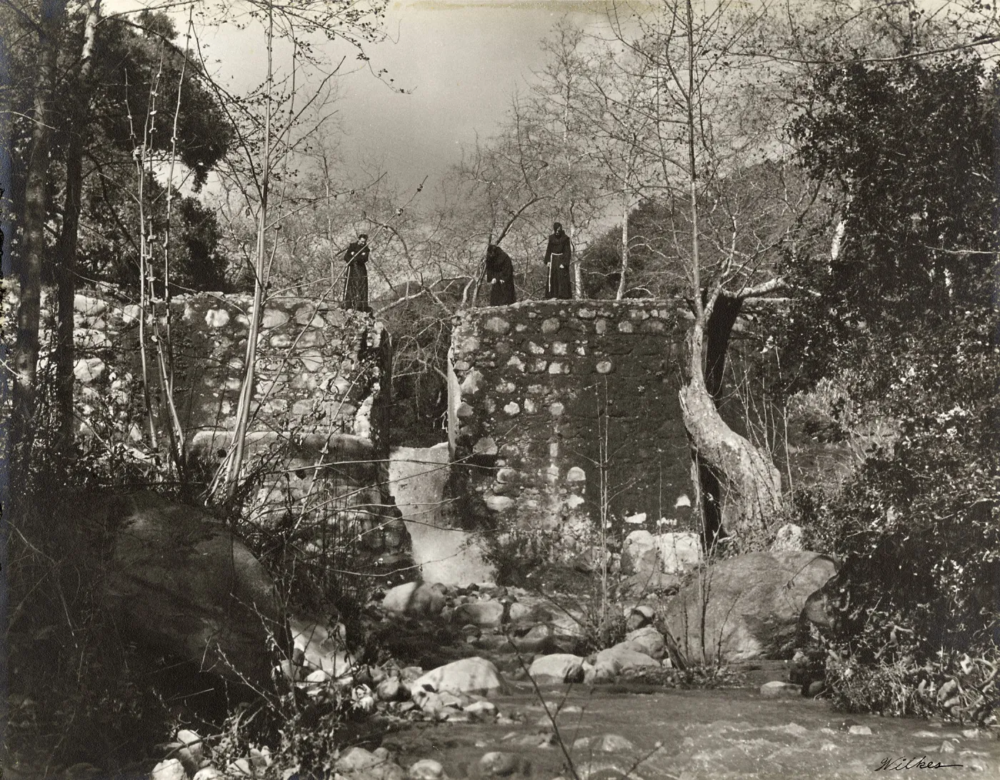 Franciscan Friars at Mission Dam