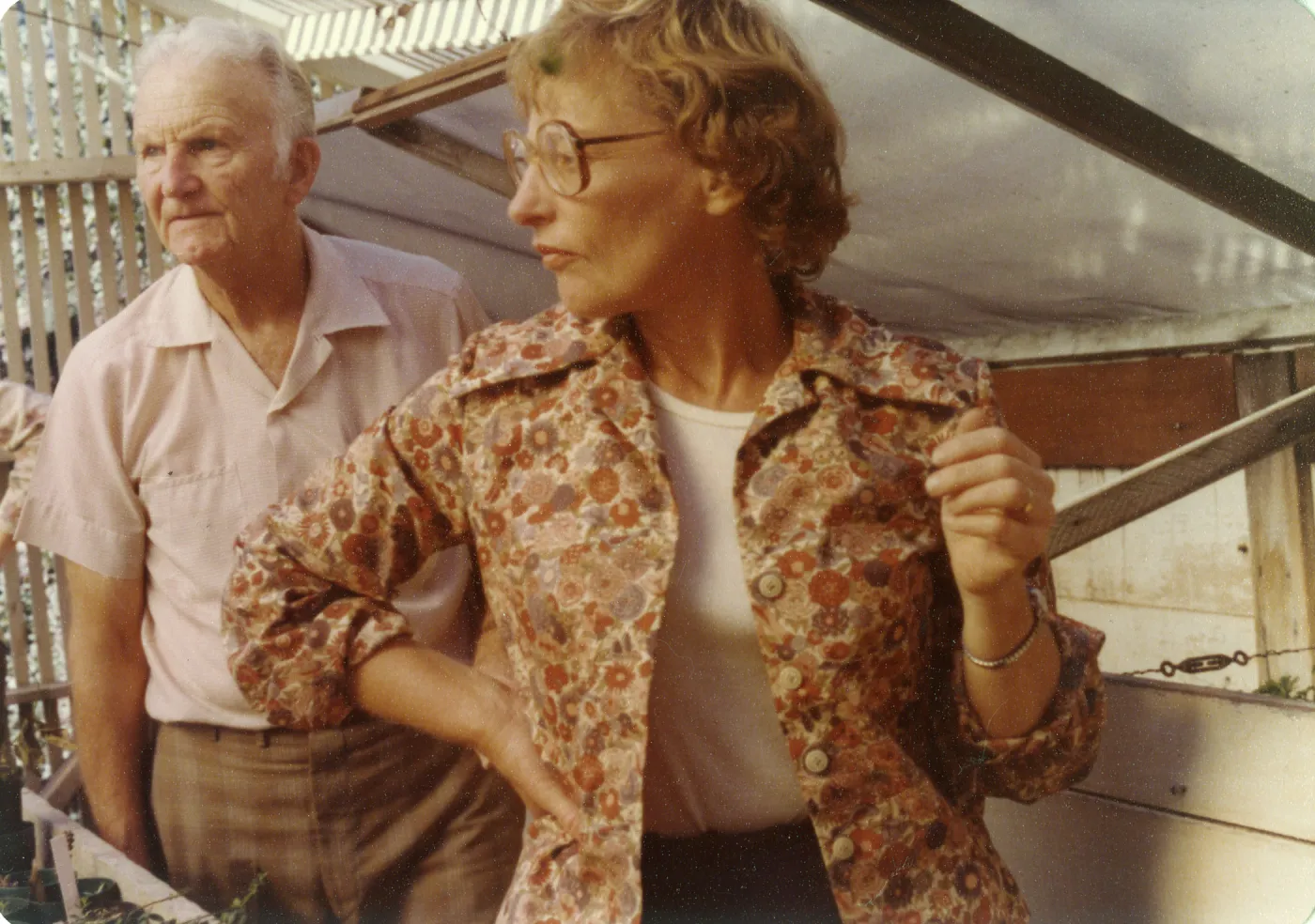 Volunteers - Garden Growers, Dr. Balch, Ann Eldridge