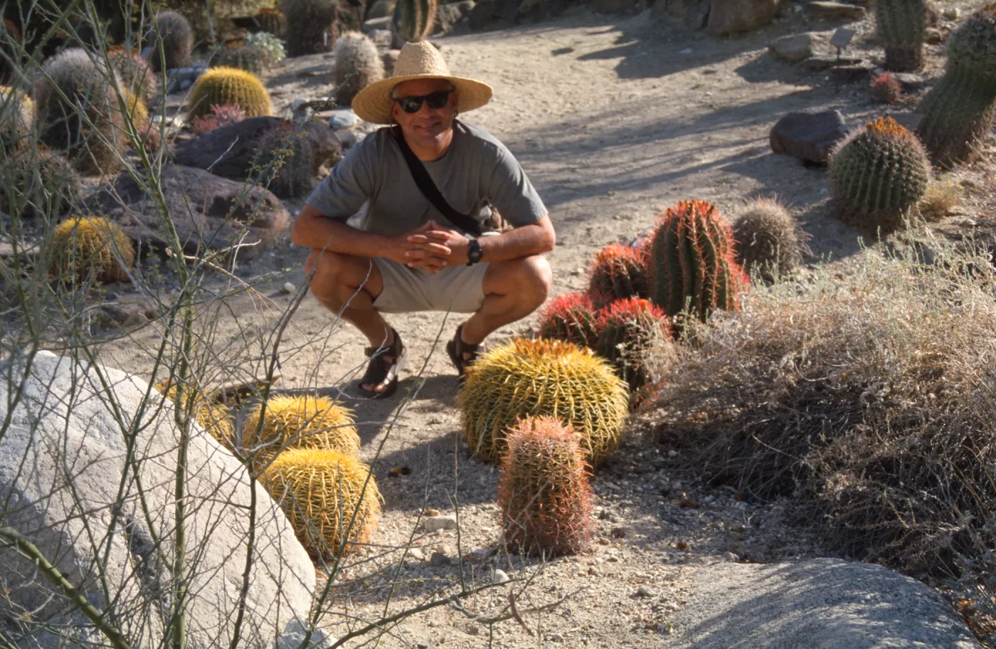 Living Desert, Rob and cacti