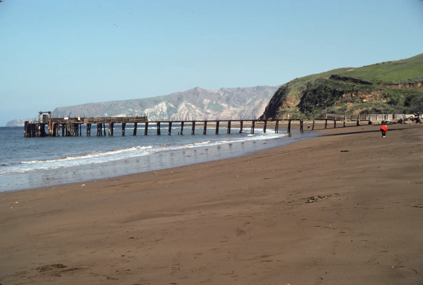 Pier at Santa Cruz Island