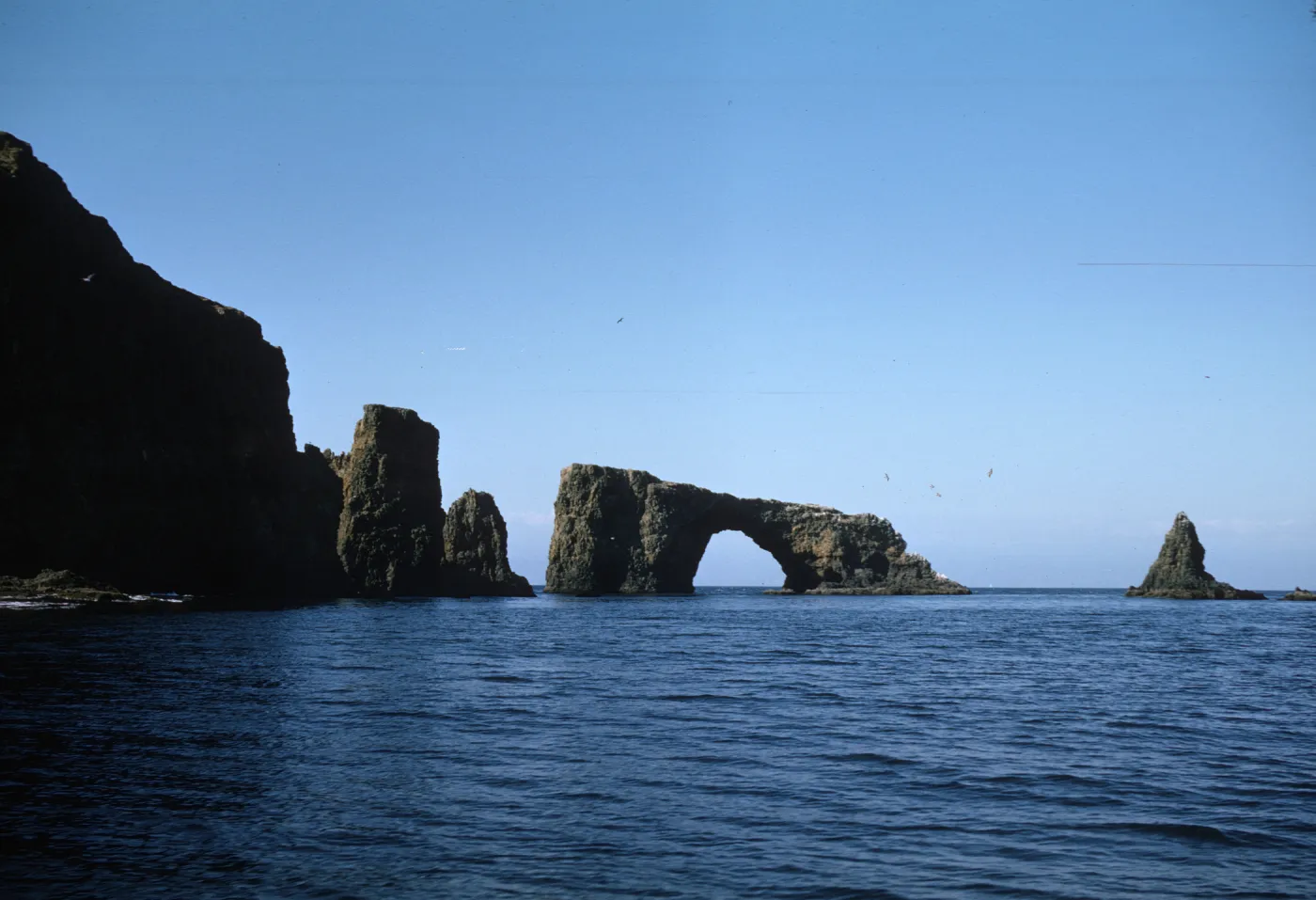 East Anacapa Island, South end