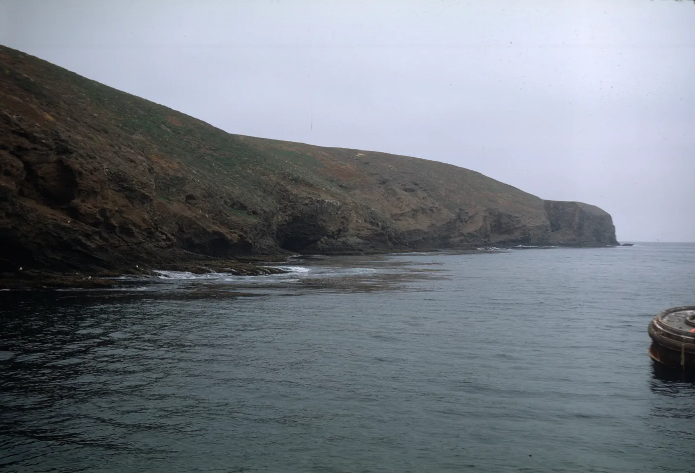Santa Barbara Island from boat