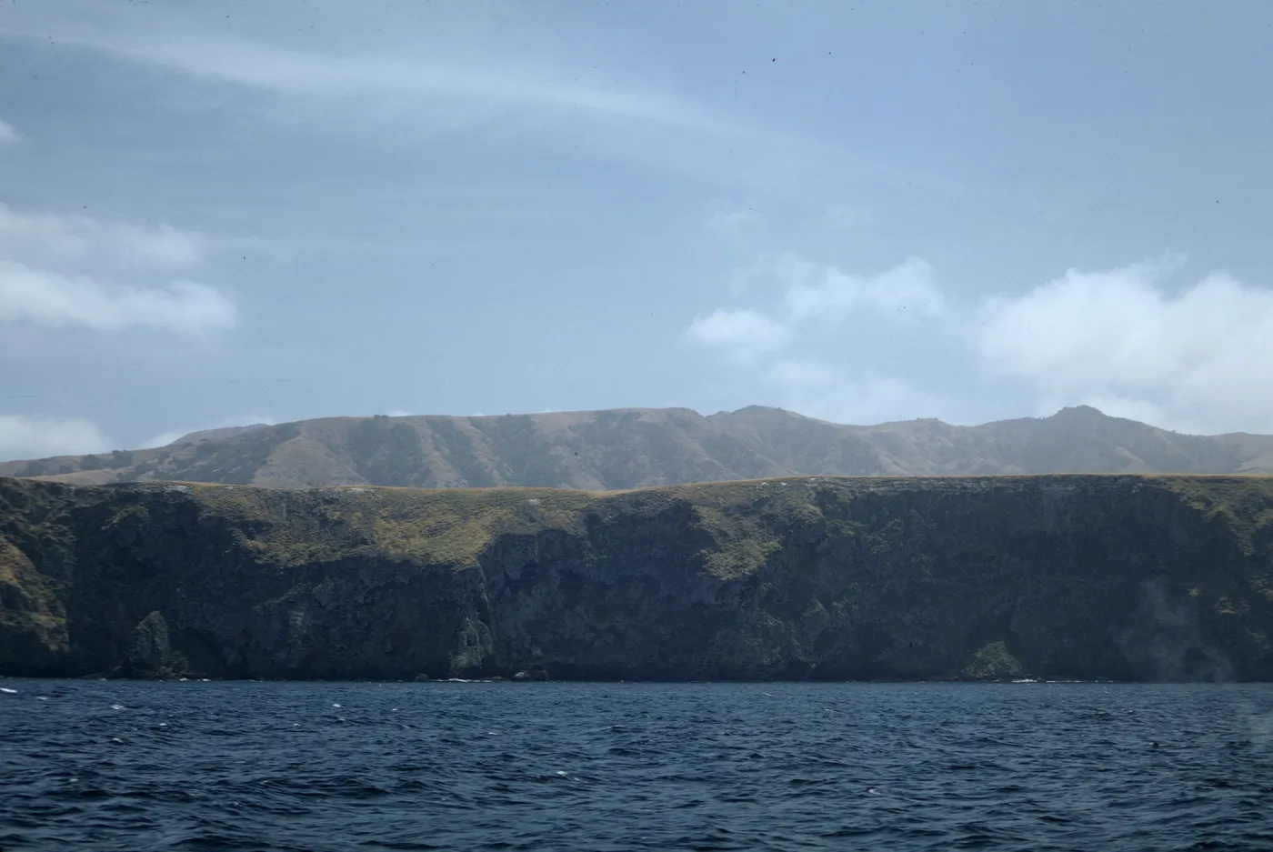 Santa Cruz Island from Ocean