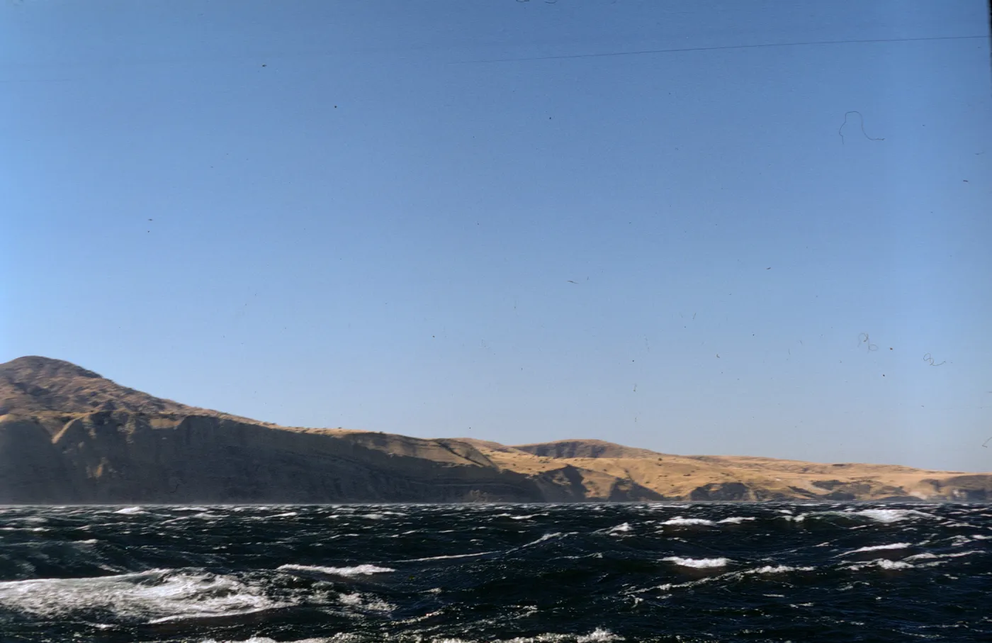 Santa Cruz Island from Ocean