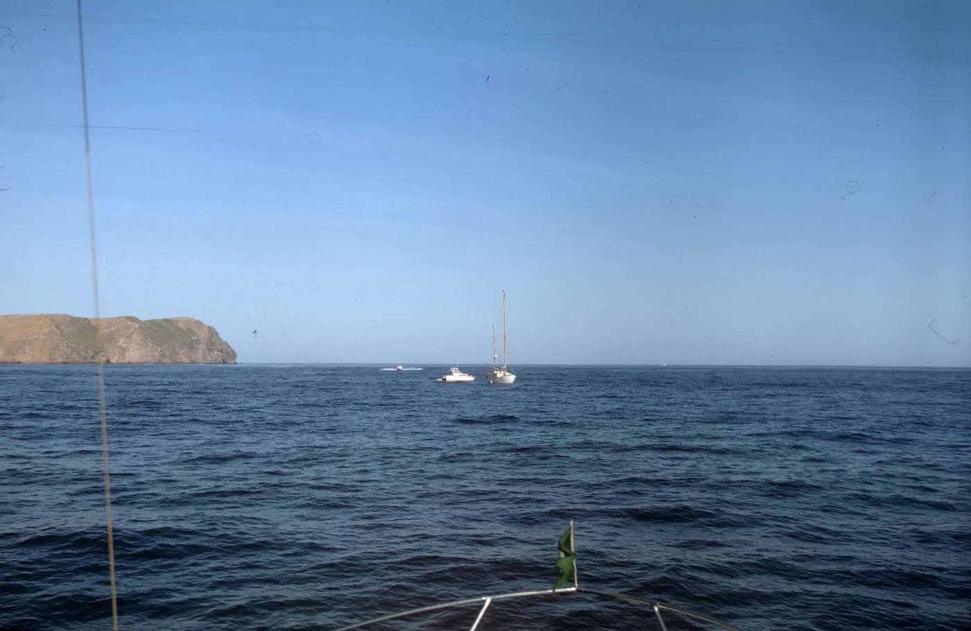 Santa Cruz Island from Boat