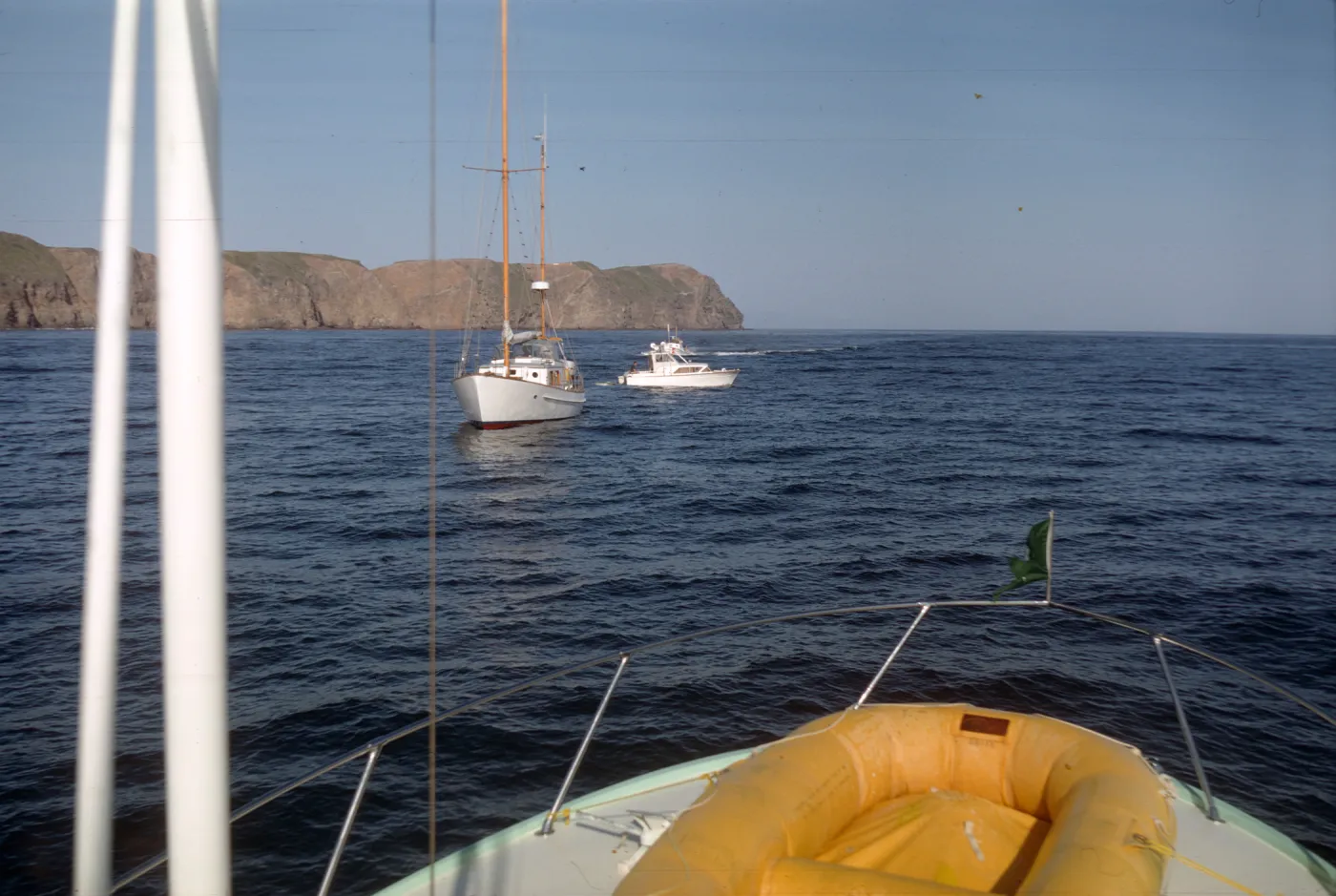 Santa Cruz Island from Boat 