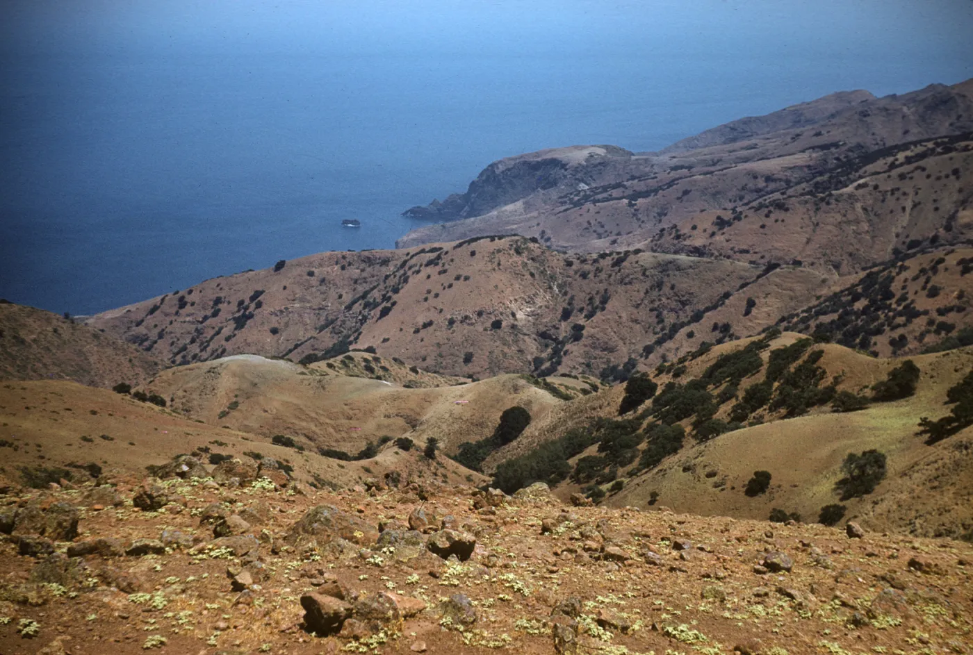 Arch Rock West of Lady's Harbor on Santa Cruz Island