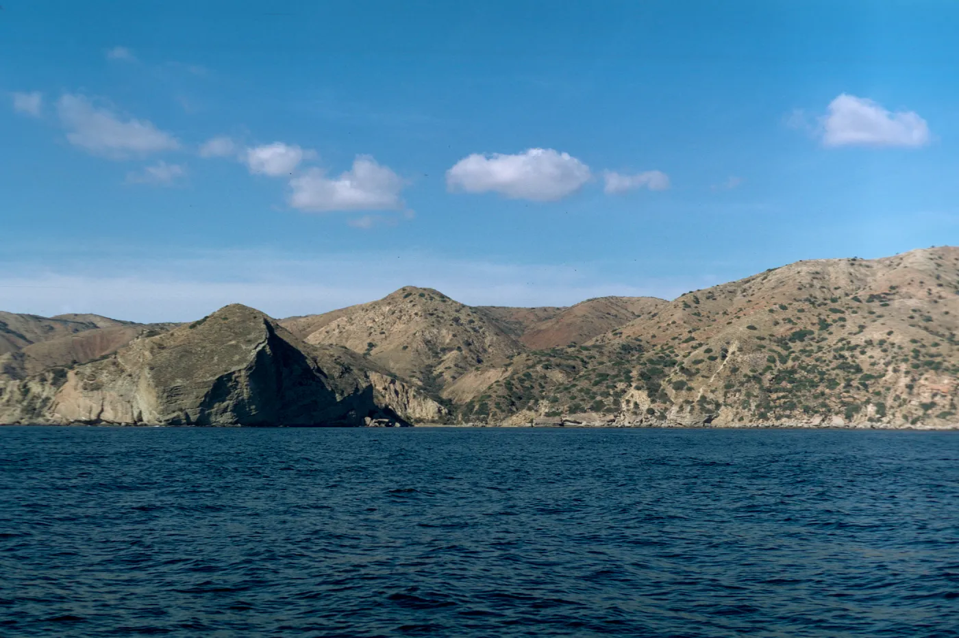 Sant Cruz Island from boat