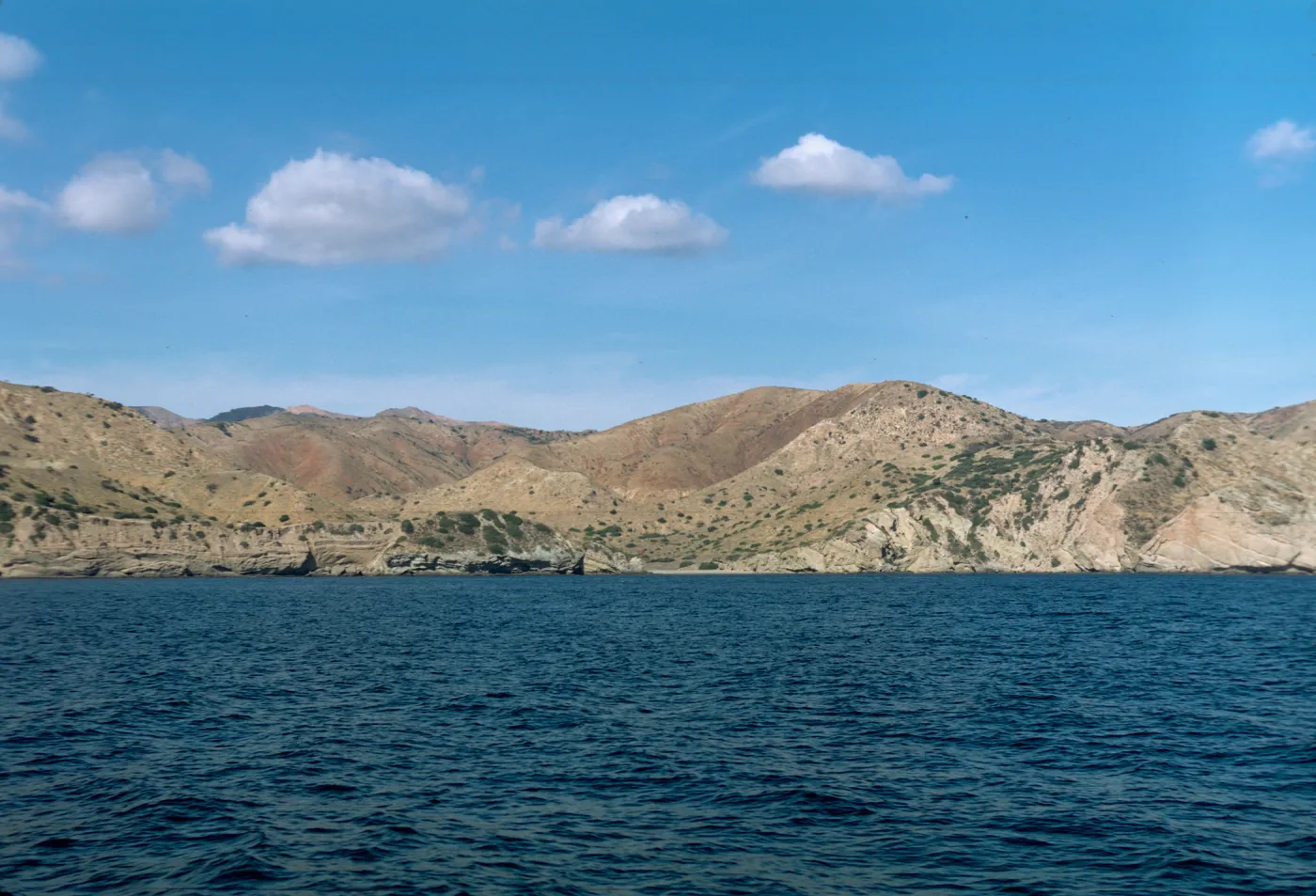Sant Cruz Island from boat