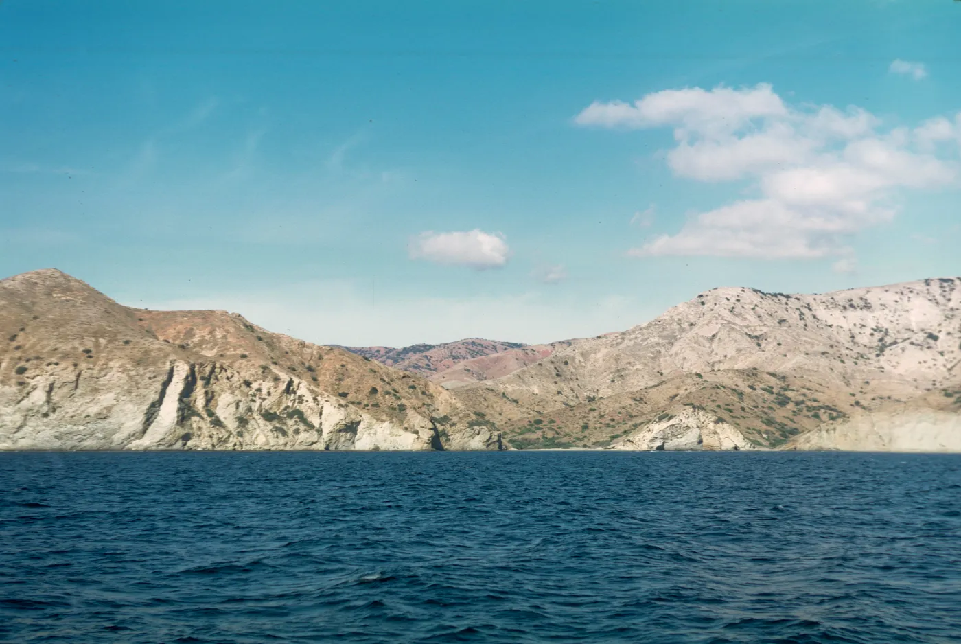 Sant Cruz Island from boat