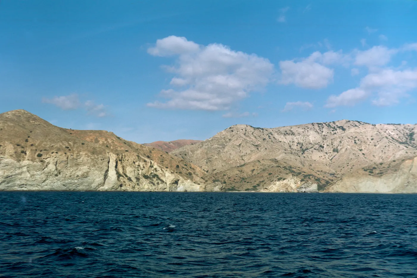 Sant Cruz Island from boat