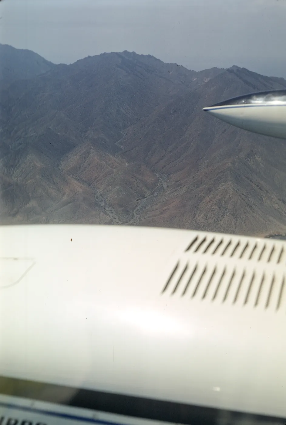 north end of Cedros Island from the air