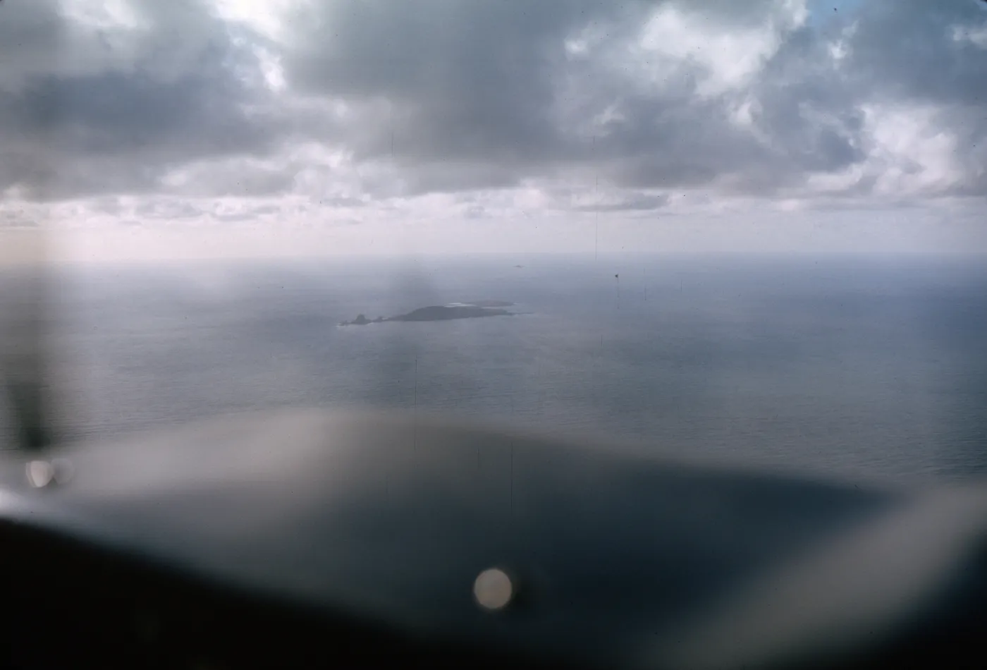 Isla de Todos Santos, from the air