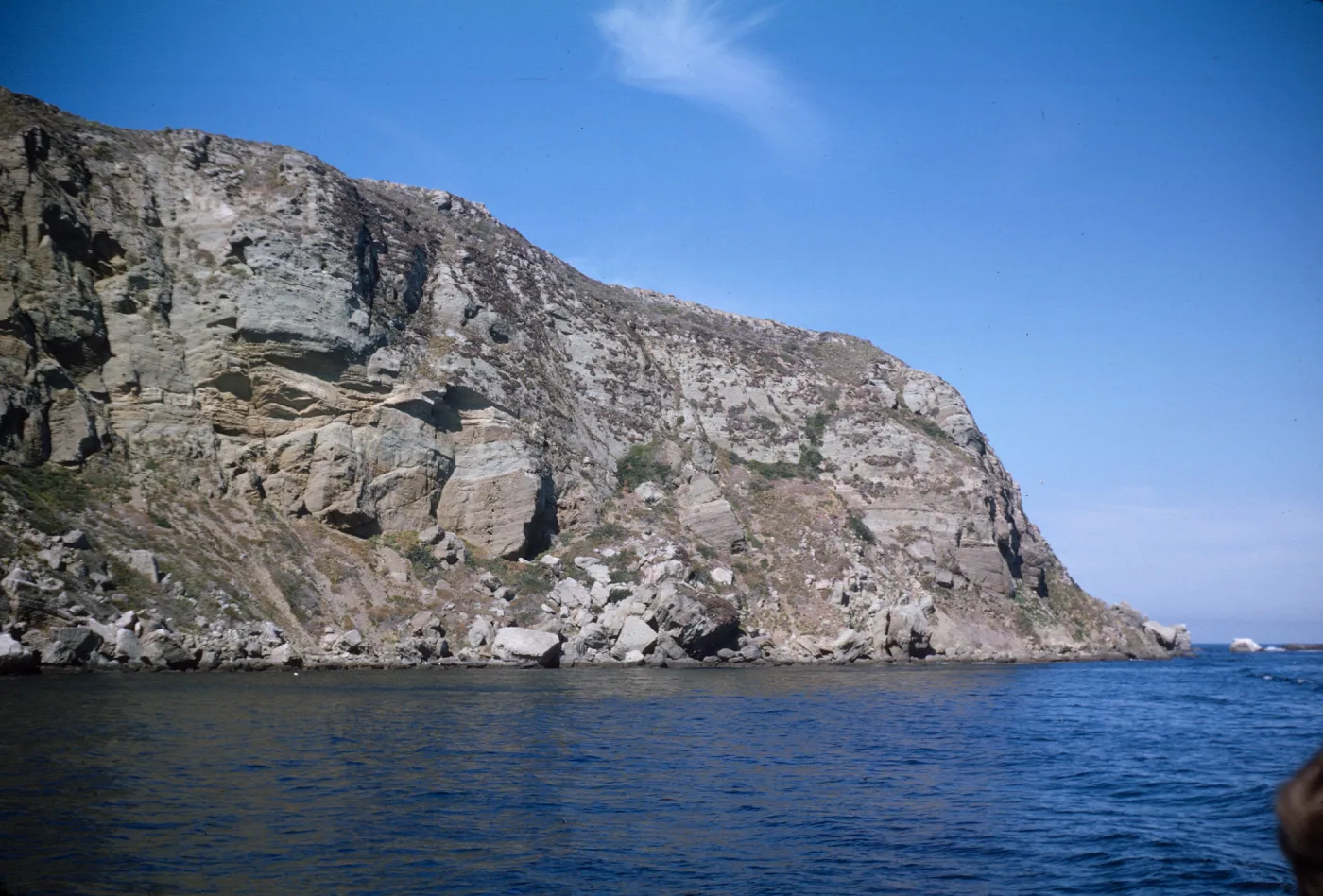 north end of South Coronados Island, from boat