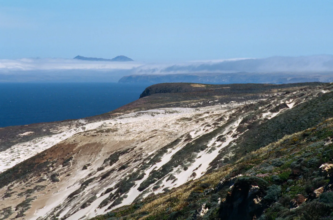 Santa Cruz Island and Santa Rosa Island from San Miguel Island