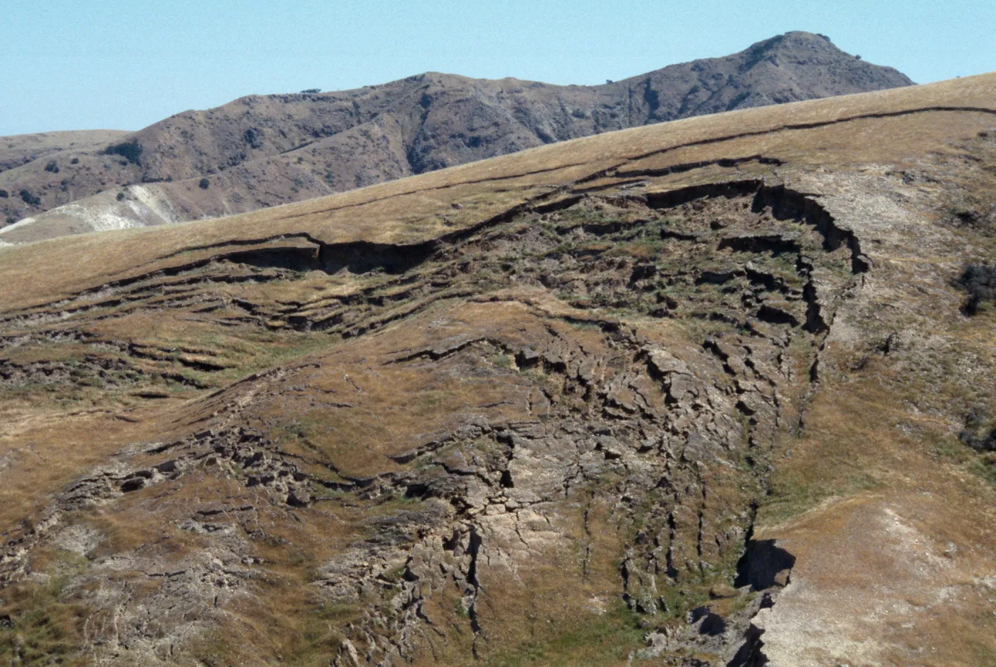 Mass Wasting, No Man's Land, Santa Cruz Island