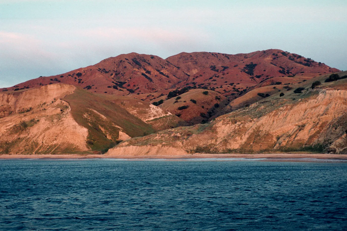Montanon from Smugglers Harbor, Santa Cruz Island